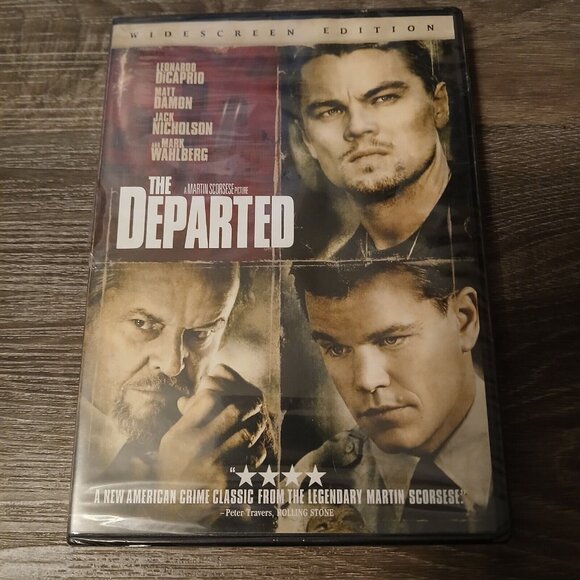 The Departed Leonardo‎ DiCaprio, Matt Damon, Jack Nicholson, Mark Wahlberg - Picture 1 of 6